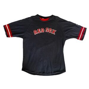 Vintage Lee Sport‎ Men's Size Medium Boston Red Sox Embroidered T-Shirt